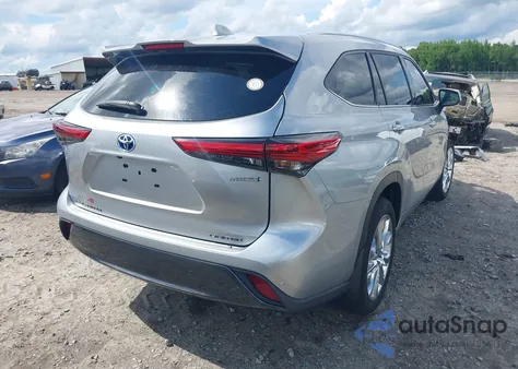 2023 Toyota Highlander Hybrid Limited from USA, damaged, VIN 5TDXBRCHXPS583604